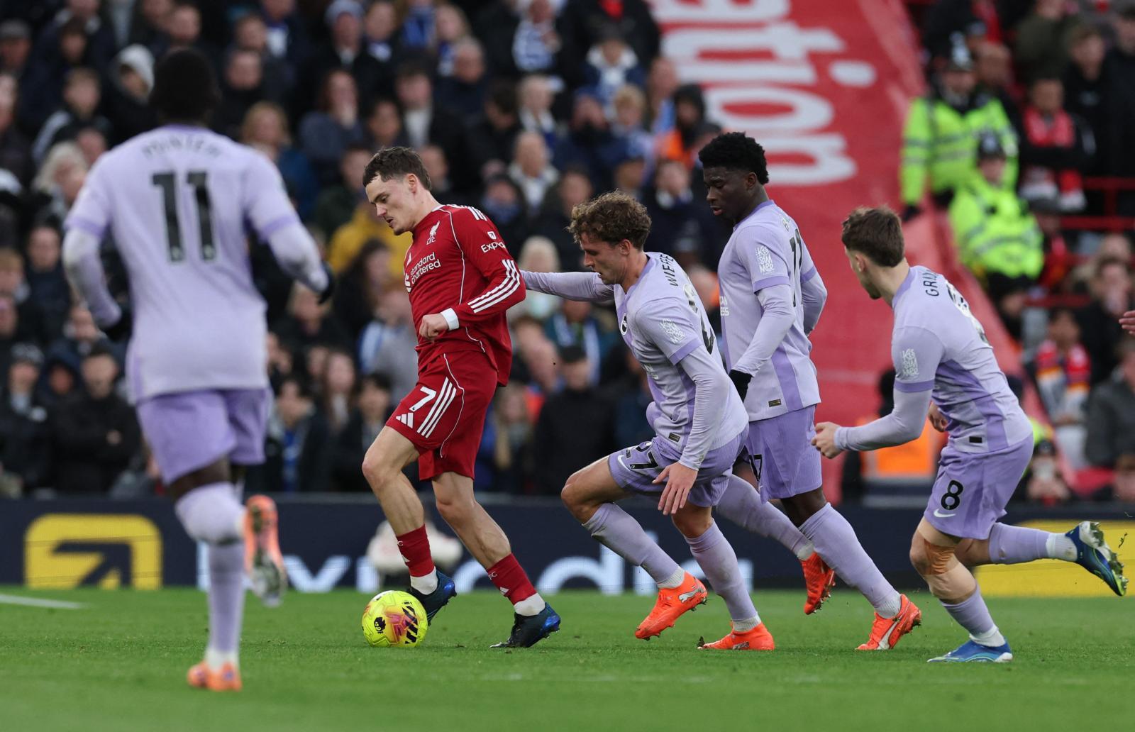 ดูบอลสด ! เอฟเอ คัพ ลิเวอร์พูล พบ ไบรท์ตัน 14 ก.พ.69